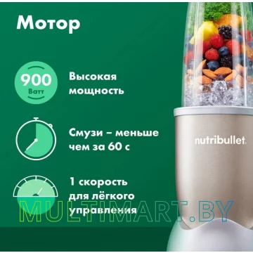 Стационарный блендер NutriBullet Pro NB911CP картинка 8